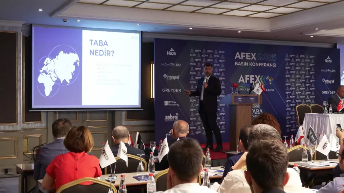 AFEX Afrika İş Forumu'nun basın toplantısında 70 ülkeden iş insanı bir araya geldi