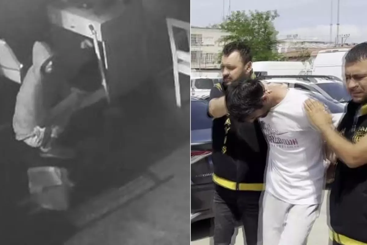 Akşam tost yedi, gece soydu! Kamera her anını kaydetti