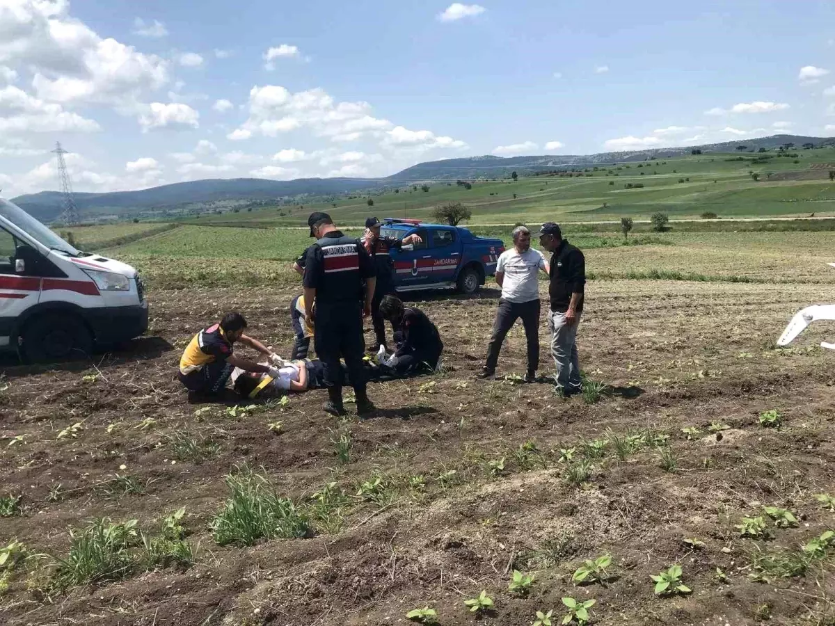 Bursa'dan Kalkan Eğitim Uçağı Bilecik'te Kaza Yaptı
