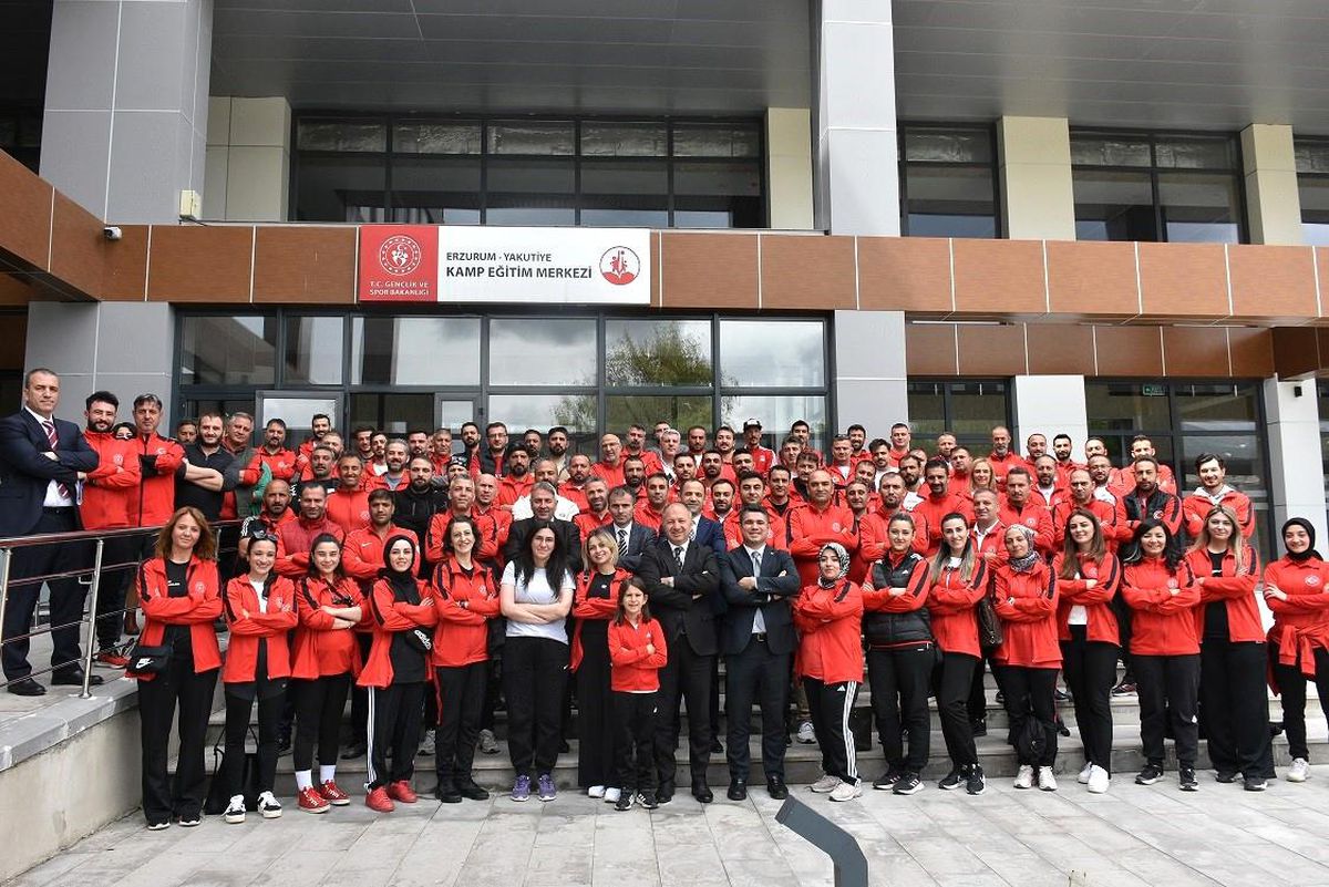 Erzurum'da Spor Branşları Koordinatörler Toplantısı Düzenlendi