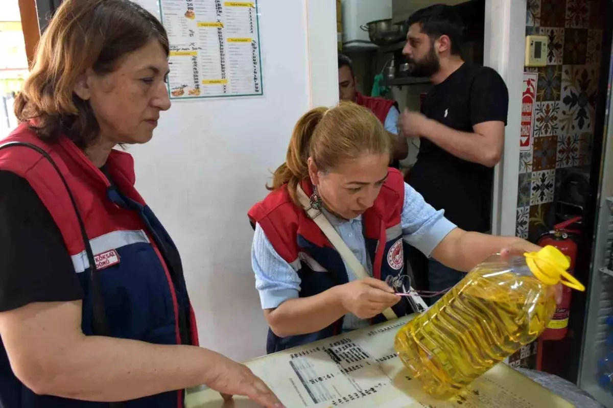 Aydın'da Zeytinyağı ve Bitkisel Yağ İşletmelerine Denetim
