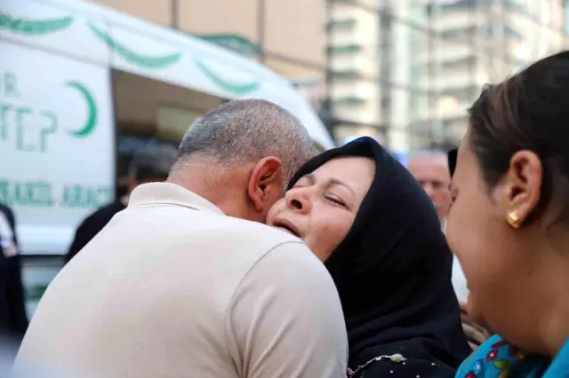 A ceremony was held at the hospital for the mother and her two children who lost their lives in the accident in Gaziantep