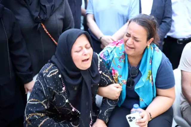 A ceremony was held at the hospital for the mother and her two children who lost their lives in the accident in Gaziantep