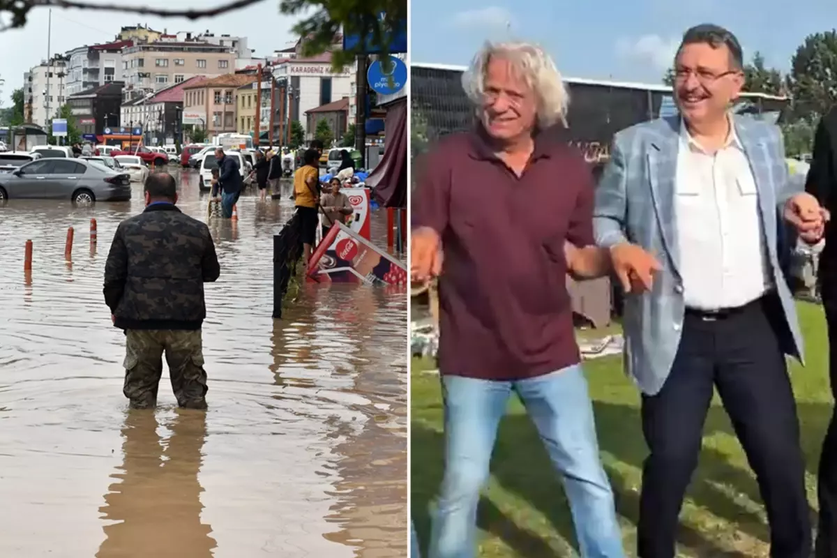 İddia olay! Trabzon'u sel götürürken, belediye başkanı Amsterdam'da