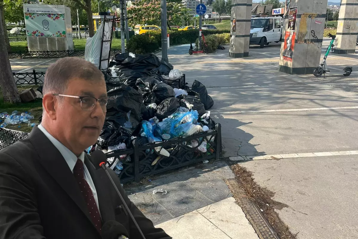 İzmir'deki grev 6. gününde! Cemil Tugay'la grevdeki işçiler arasında bordro savaşı