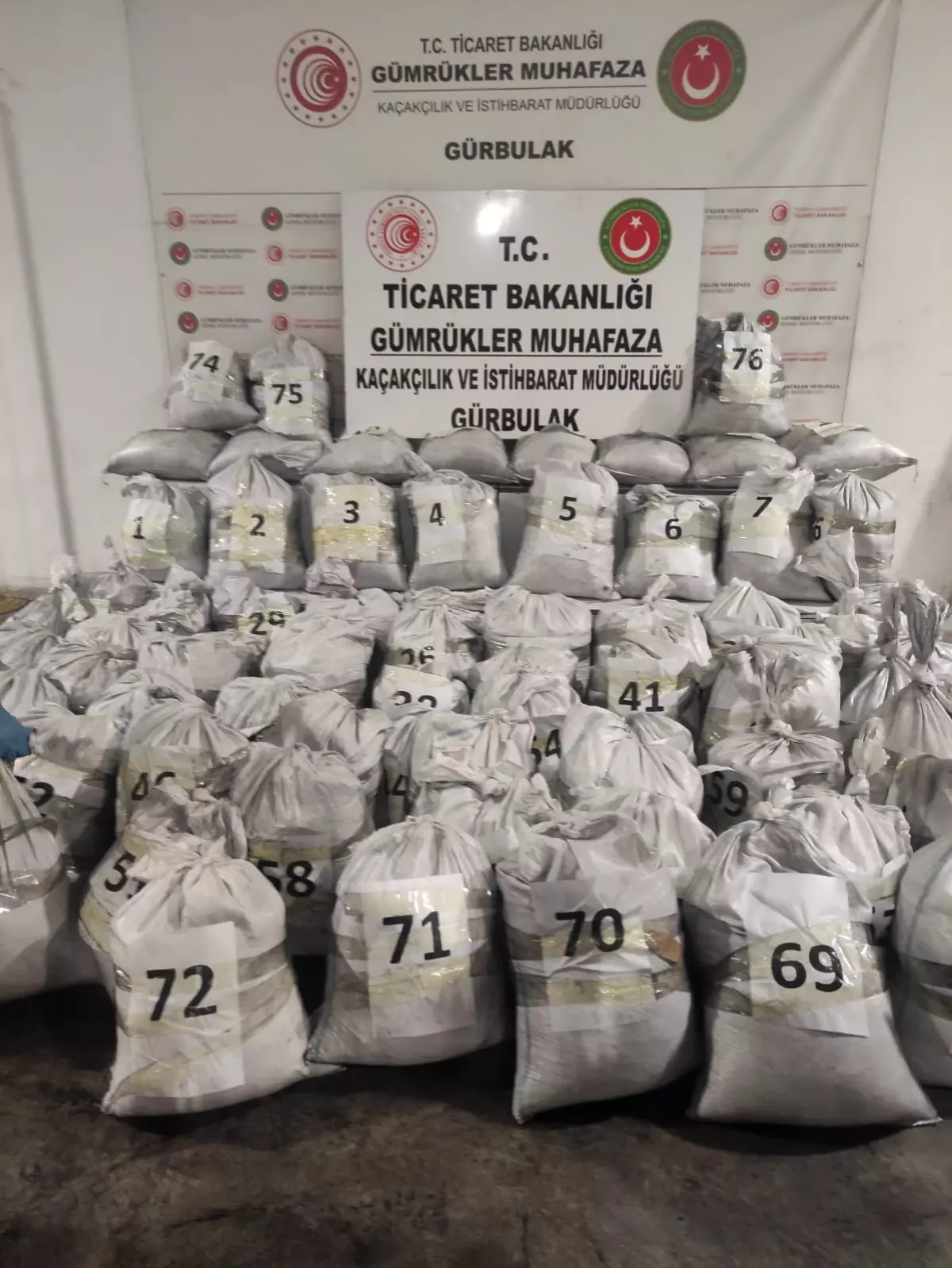 Ağrı Gürbulak'ta 1 Ton 870 Kilogram Metamfetamin Yakalandı