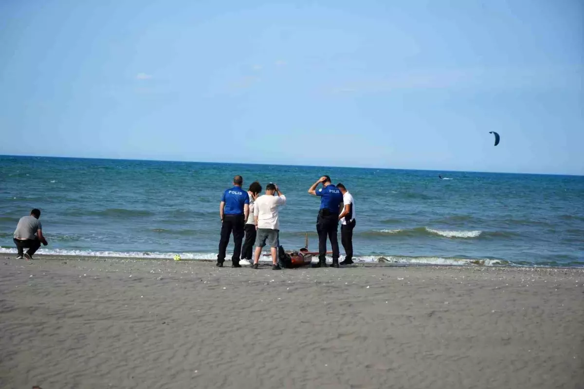 Şimşek İHA, Samsun'un Kıyısına Vurdu