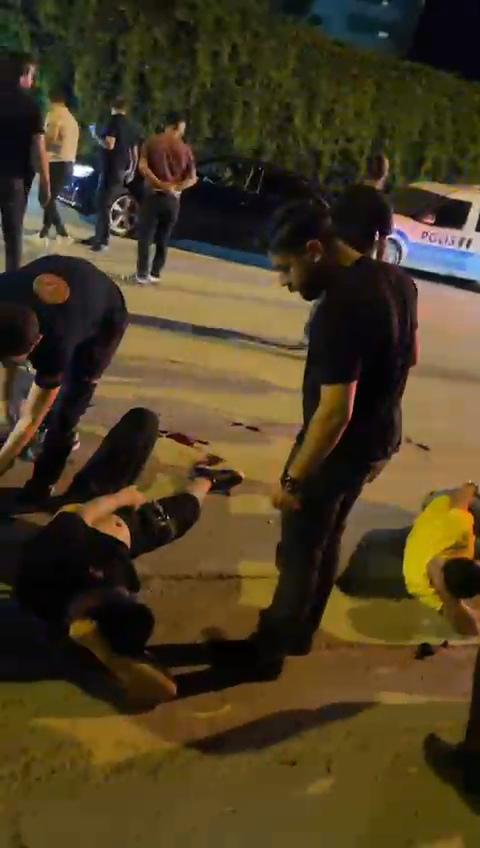 Armed Attack on Young People Walking on the Street!