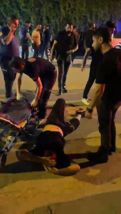 Armed Attack on Young People Walking on the Street!