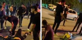 Tanımadıkları kişiler tarafından sokakta tabancayla ayaklarından vuruldular