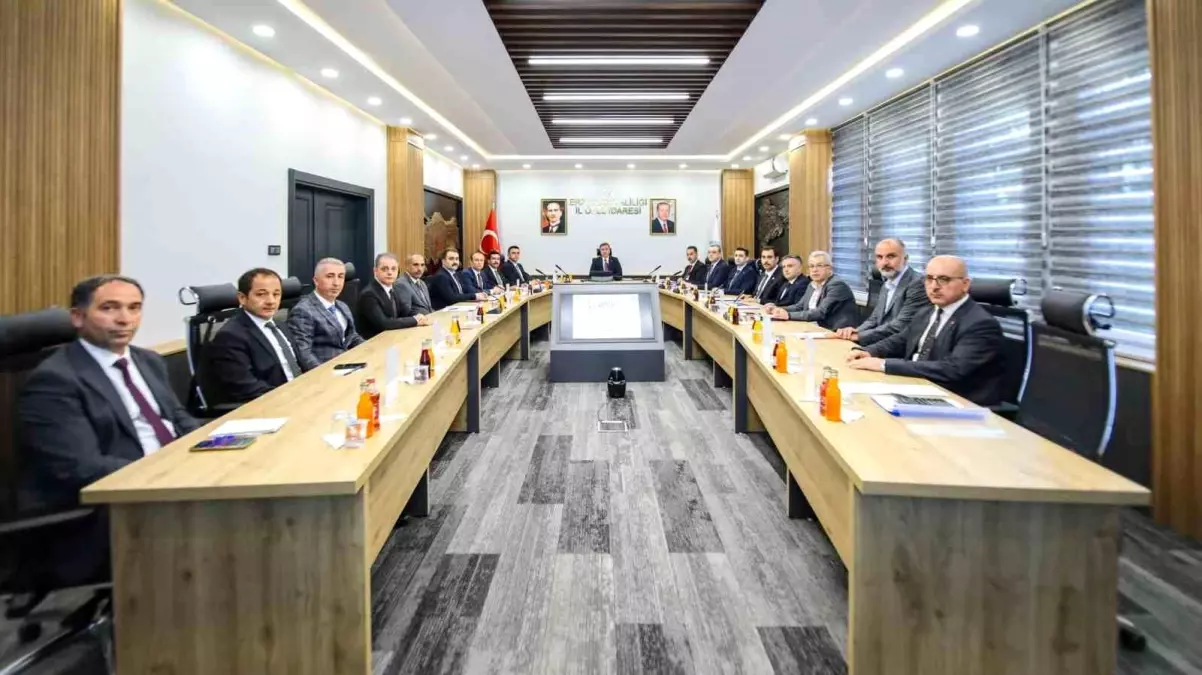 Erzincan'da KÖYDES İl Tahsisat Komisyonu Toplantısı Yapıldı