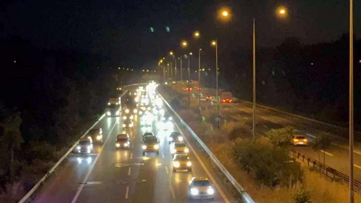 Kurban Bayramı Trafiği: Düzce Geçişinde Yoğunluk Artıyor