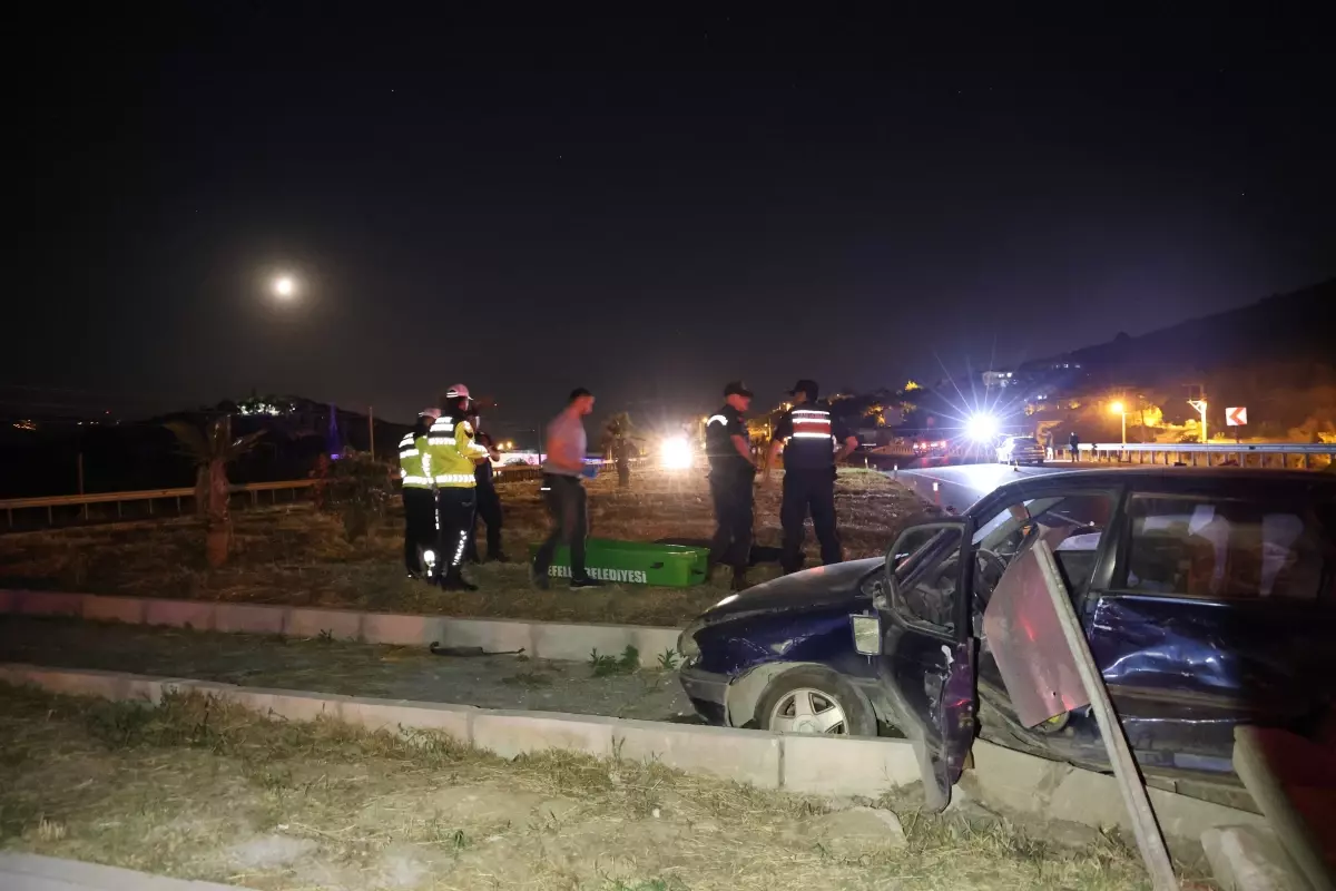 Aydın'da trafik kazası: 2 ölü, 3 yaralı