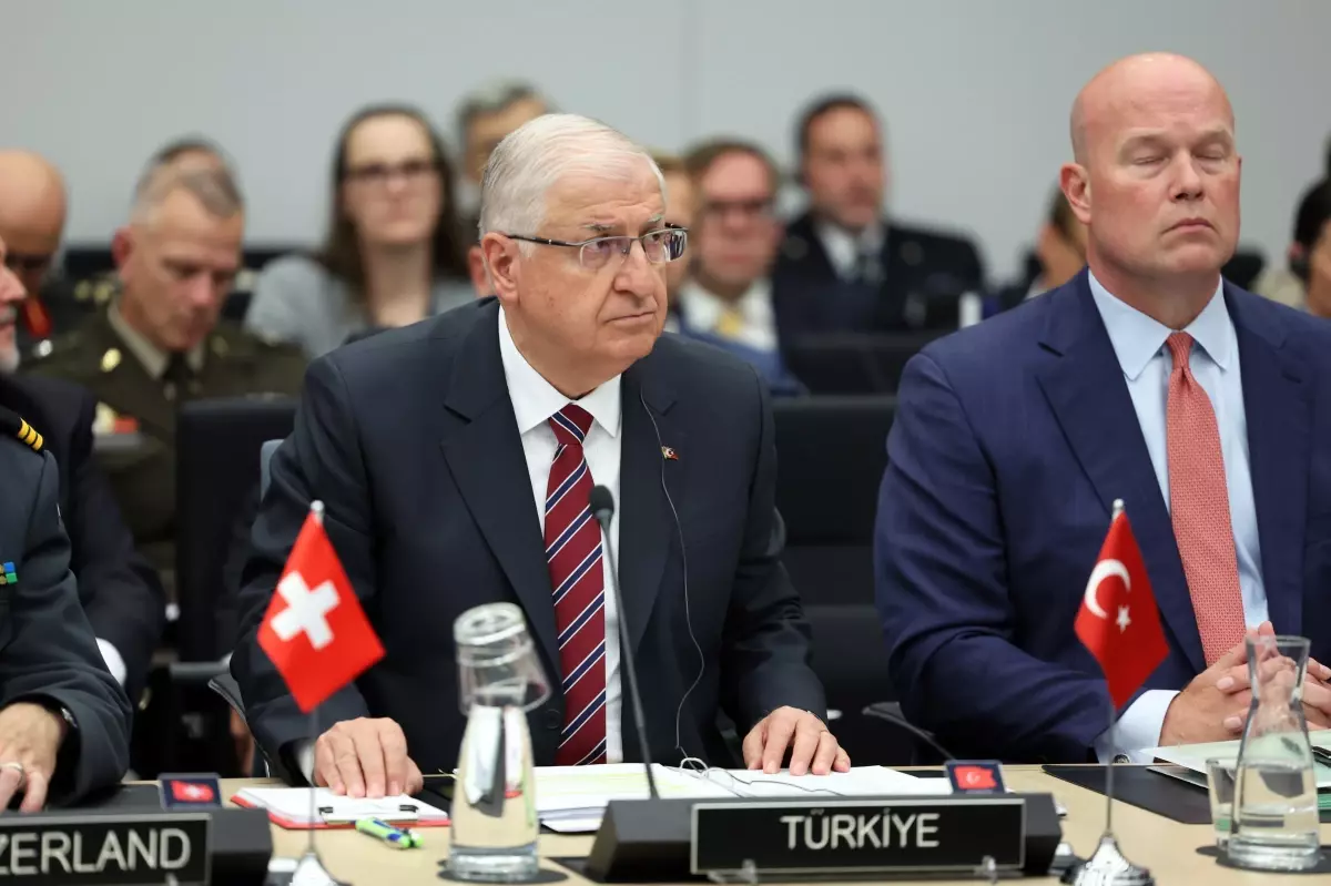 Milli Savunma Bakanı Yaşar Güler, Brüksel'de Ukrayna Temas Grubu Toplantısına Katıldı