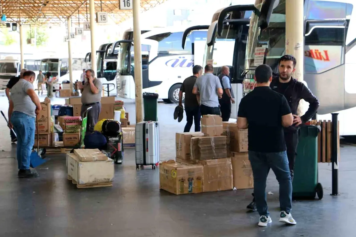 Diyarbakır Otogarında Kurban Bayramı Döneminde Yoğunluk Yok