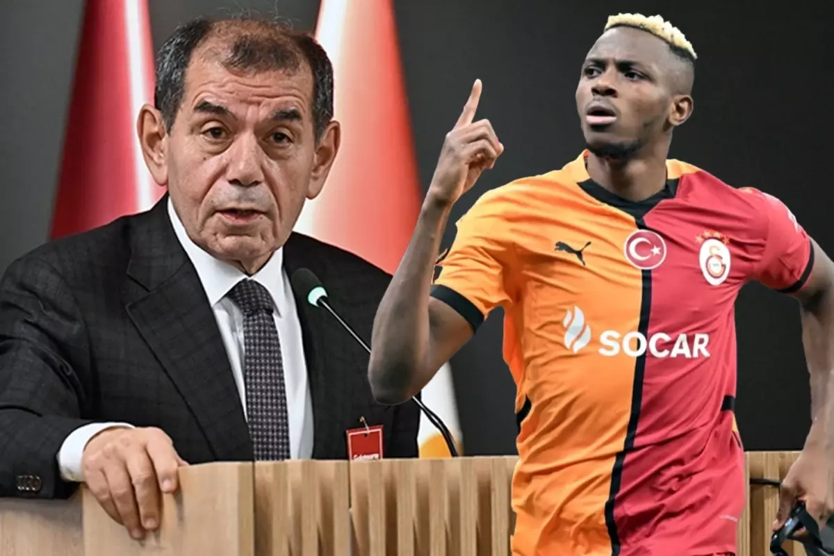 Dursun Özbek'ten Osimhen müjdesi