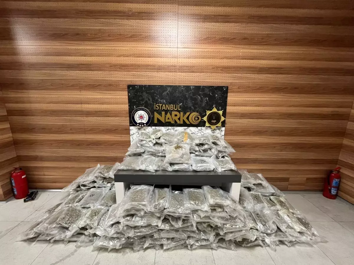 İstanbul'da Uyuşturucu Operasyonu: 230 Kilo Uyuşturucu Ele Geçirildi