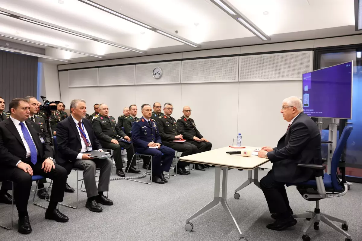 Milli Savunma Bakanı Güler, NATO Karargahı'nda görev yapan personelin Kurban Bayramı'nı kutladı