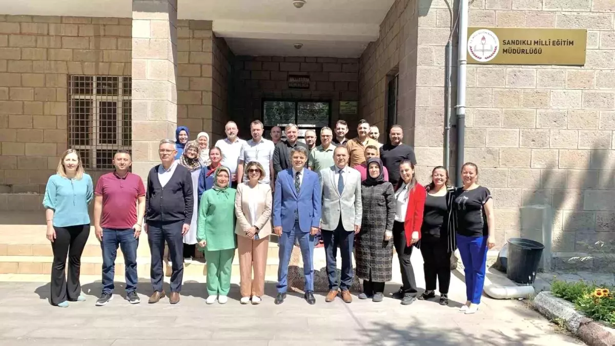 Sandıklı Kaymakamı Önder Çengel'den veda ziyareti