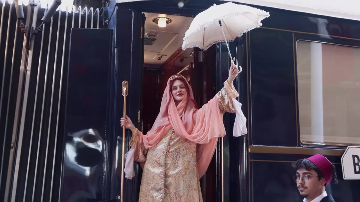 Tarihi Orient Express, İstanbul'a Ulaştı