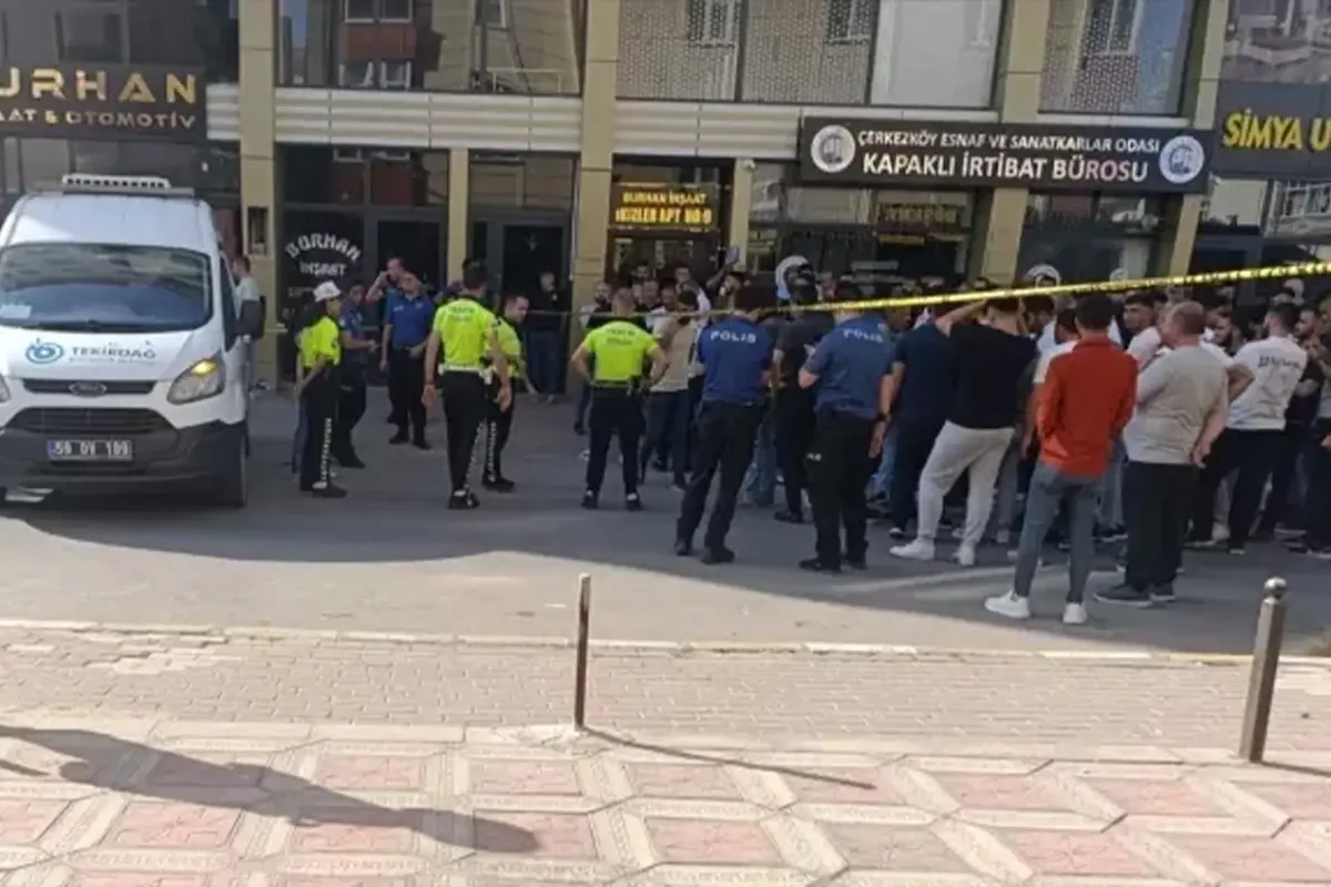 Tekirdağ'da müteahhit silahlı saldırıda öldürüldü