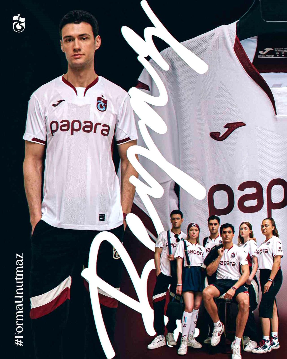 Trabzonspor'un Yeni Formaları 5 Haziran'da Satışta