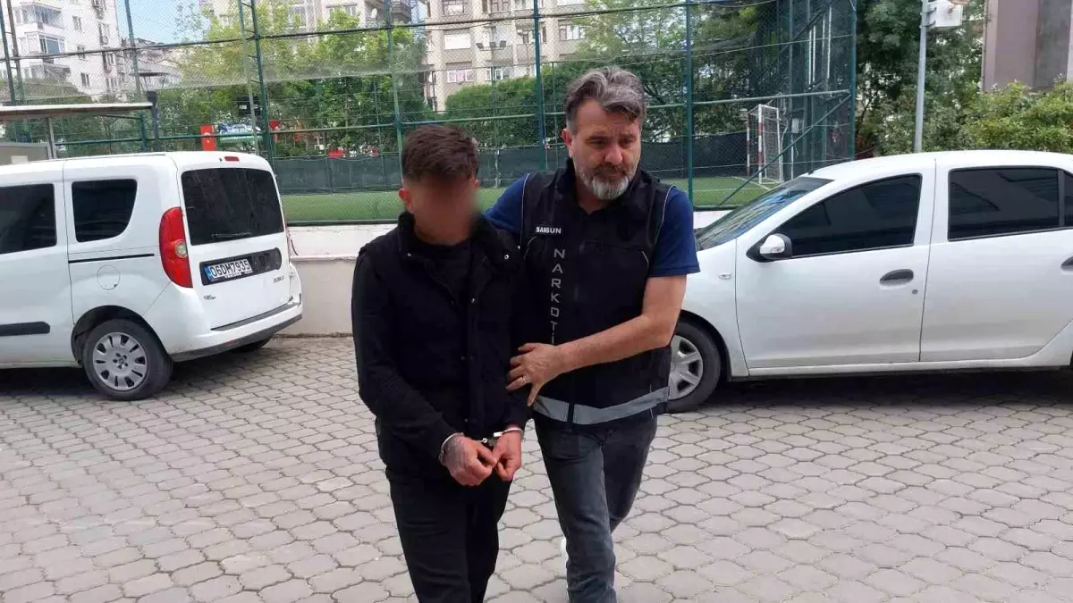 Samsun'da Uyuşturucu Ticareti Sebebiyle Tutuklama