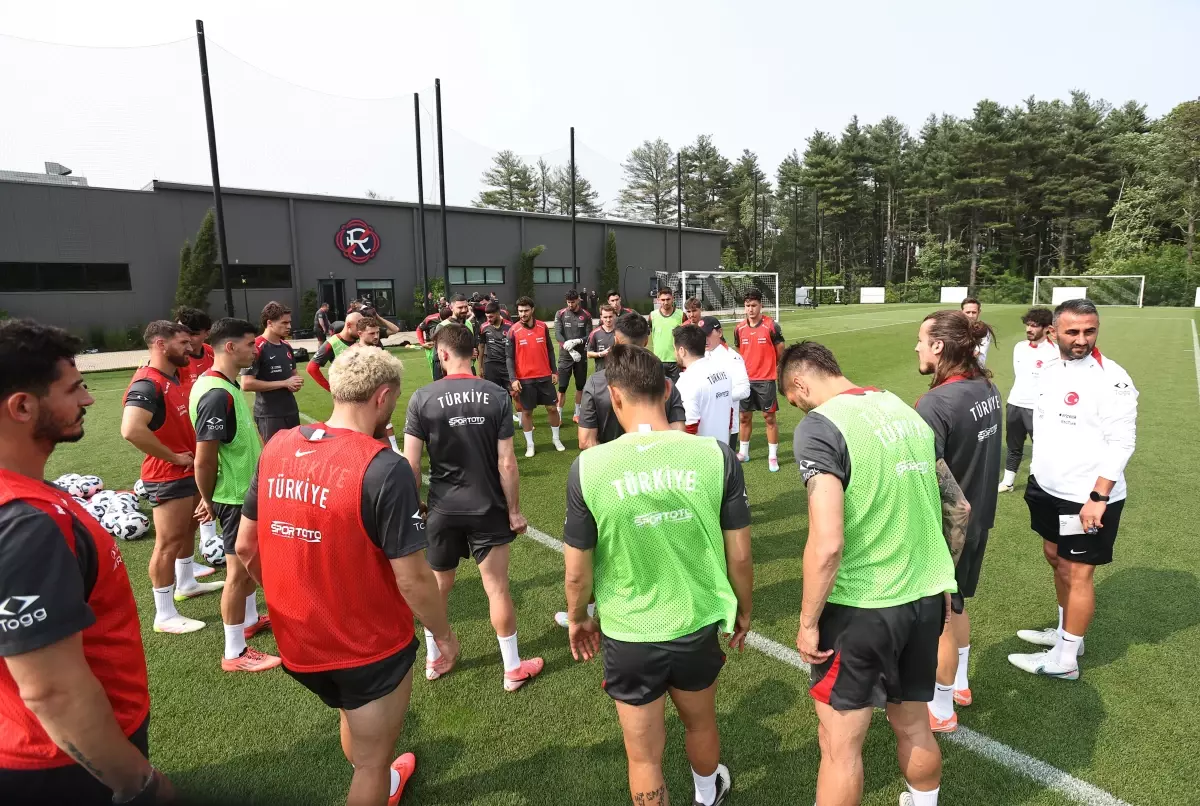 A Milli Takım, ABD Maçı Hazırlıklarına Devam Ediyor