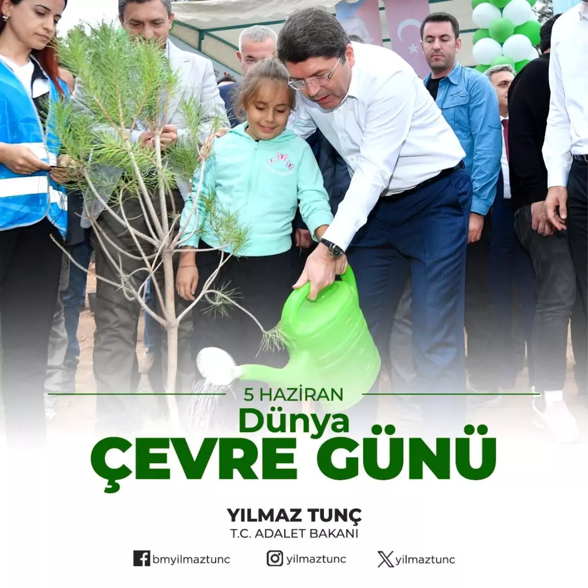 Adalet Bakanı Tunç, Çevre Dostu Projelerle 21 Milyar Tasarruf Sağladık