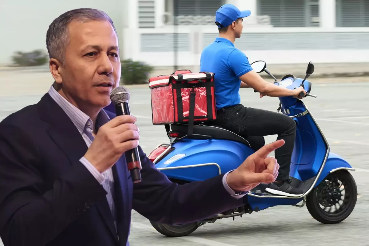 Bakan Yerlikaya: Artık önüne gelen motokurye olamayacak, lisansını alacak