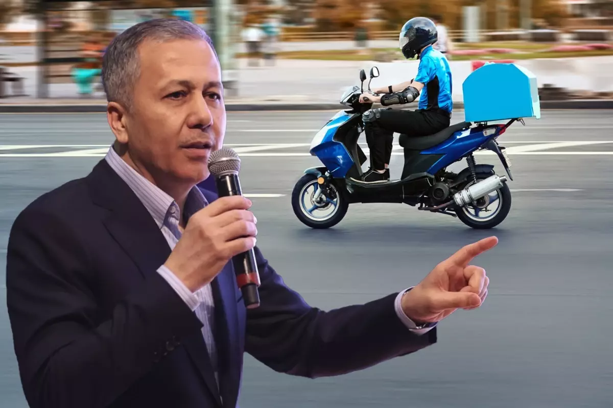 Bakan Yerlikaya: Artık önüne gelen motokurye olamayacak, önce lisansını alacak