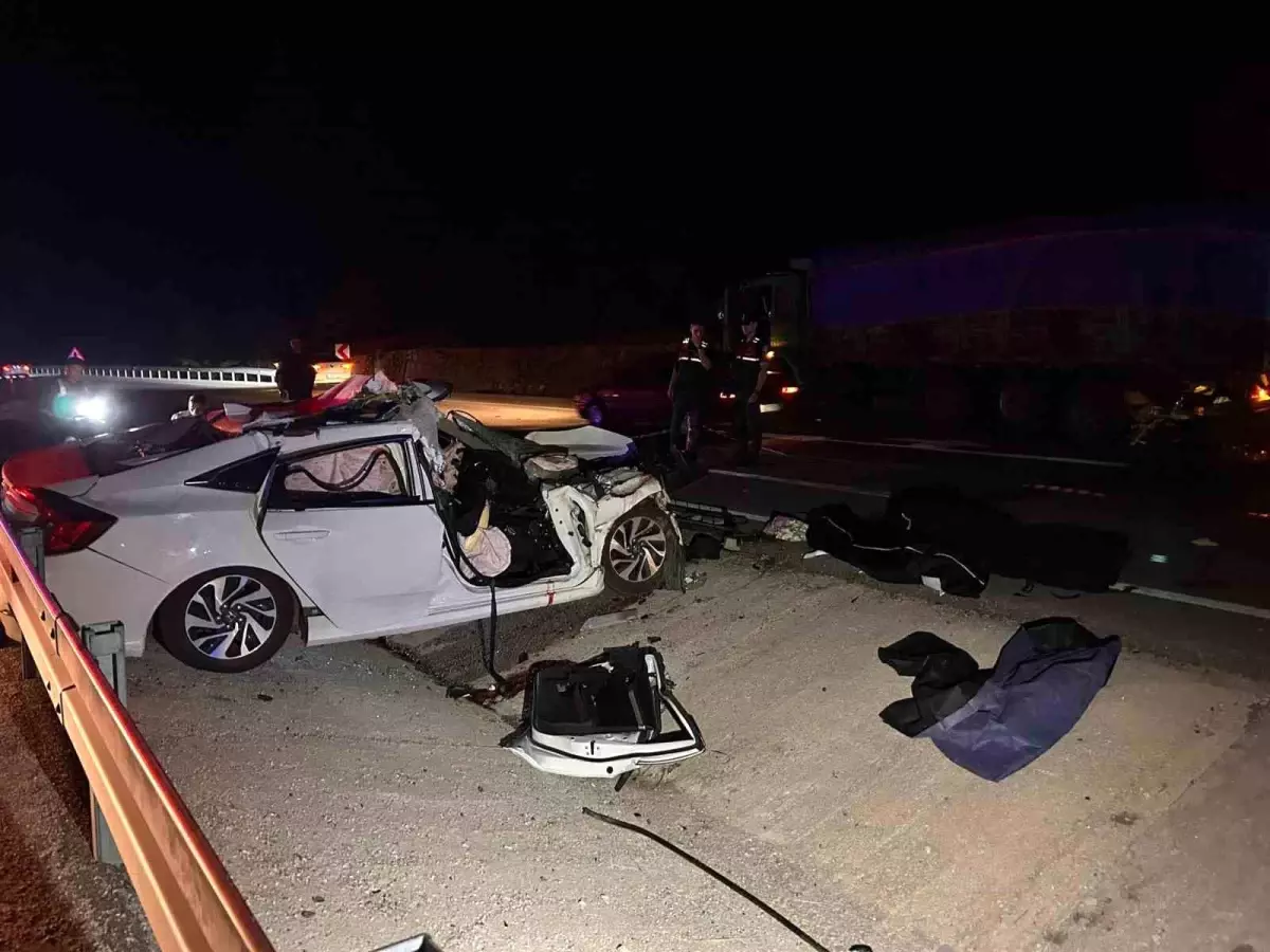 Balıkesir'de Kurban Bayramı Arifesi Trafik Kazasıyla Başladı