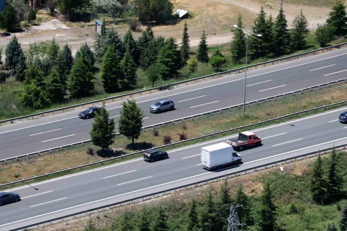 Ankara'da Kurban Bayramı İçin Helikopter Destekli Trafik Denetimleri