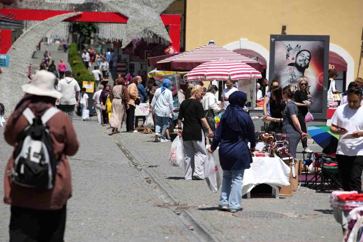 Samsun'da Kurban Bayramı Alışverişi Yoğunluğu