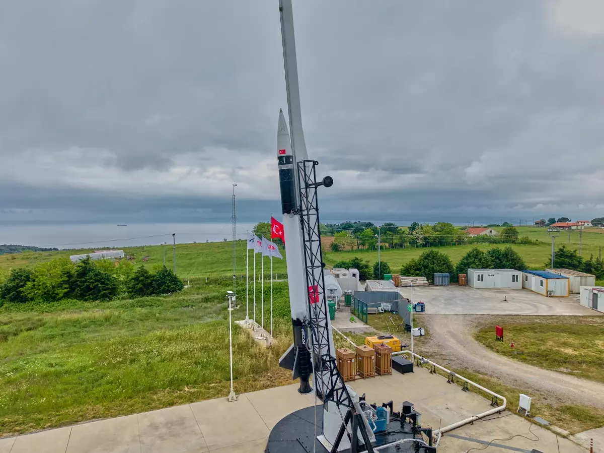 DeltaV'nin Hibrit Roket Sistemiyle 200+ km İrtifaya Ulaşıldı