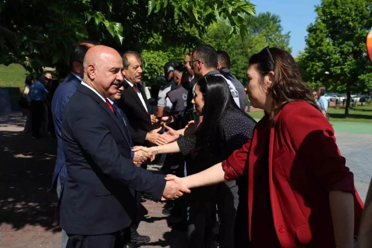Düzce Üniversitesi'nde Kurban Bayramı Bayramlaşma Töreni