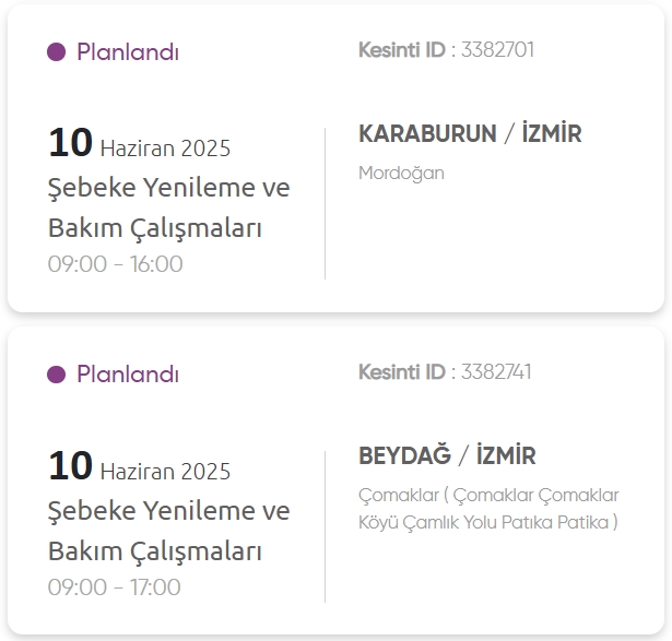 İzmir GEDİZ elektrik kesintisi! 5 Haziran İzmir'de elektrik kesintisi ne zaman bitecek, elektrikler ne zaman gelecek?