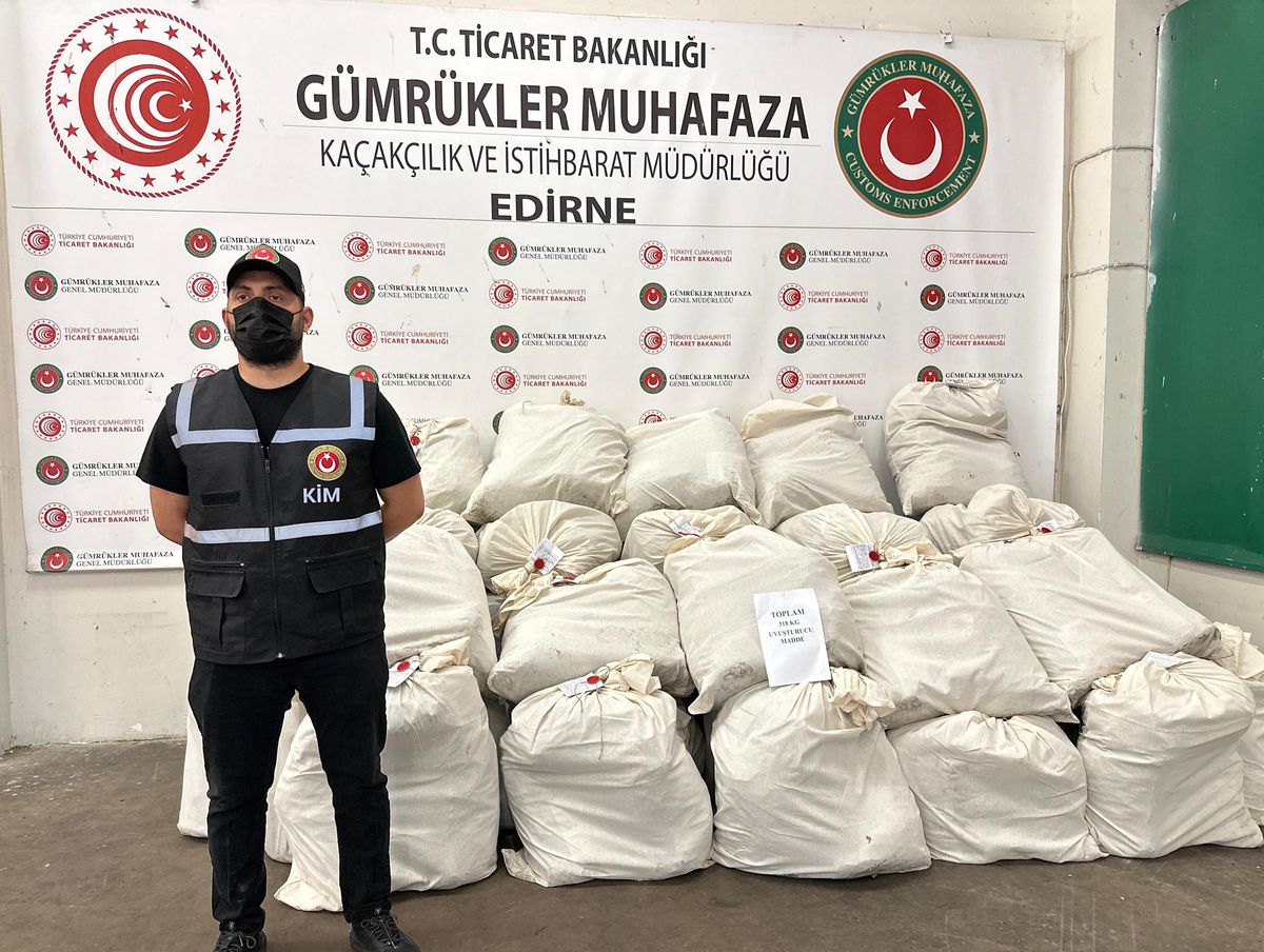 Kapıkule'de 318 Kilo Uyuşturucu Operasyonu: 10 Şüpheli Yakalandı