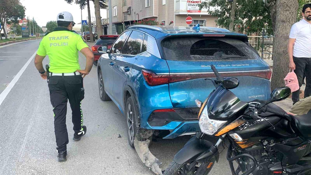 Karaman'da Motosiklet Kazası: Bir Kişi Yaralandı