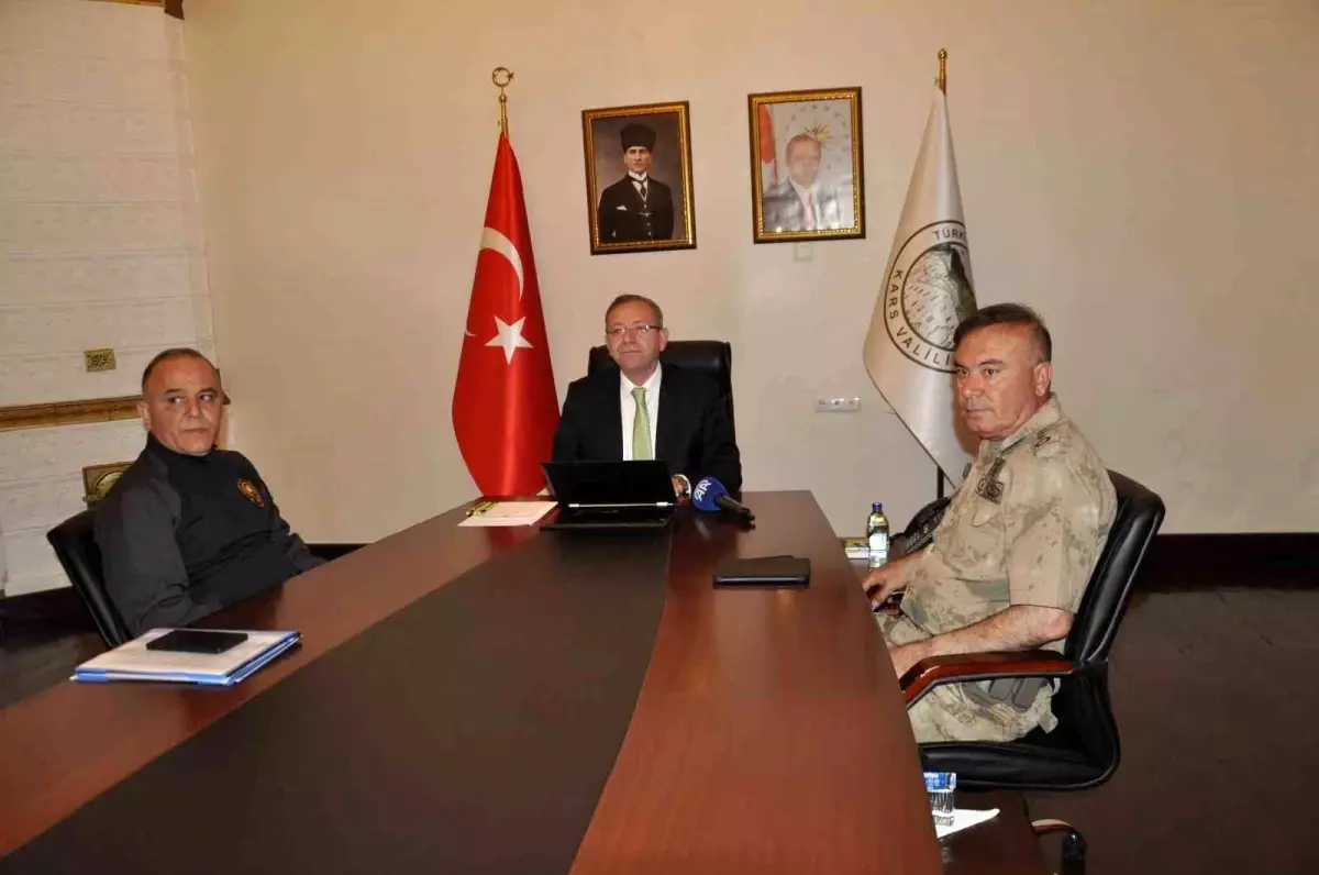 Kars'ta Mayıs ayı asayiş ve güvenlik toplantısı yapıldı