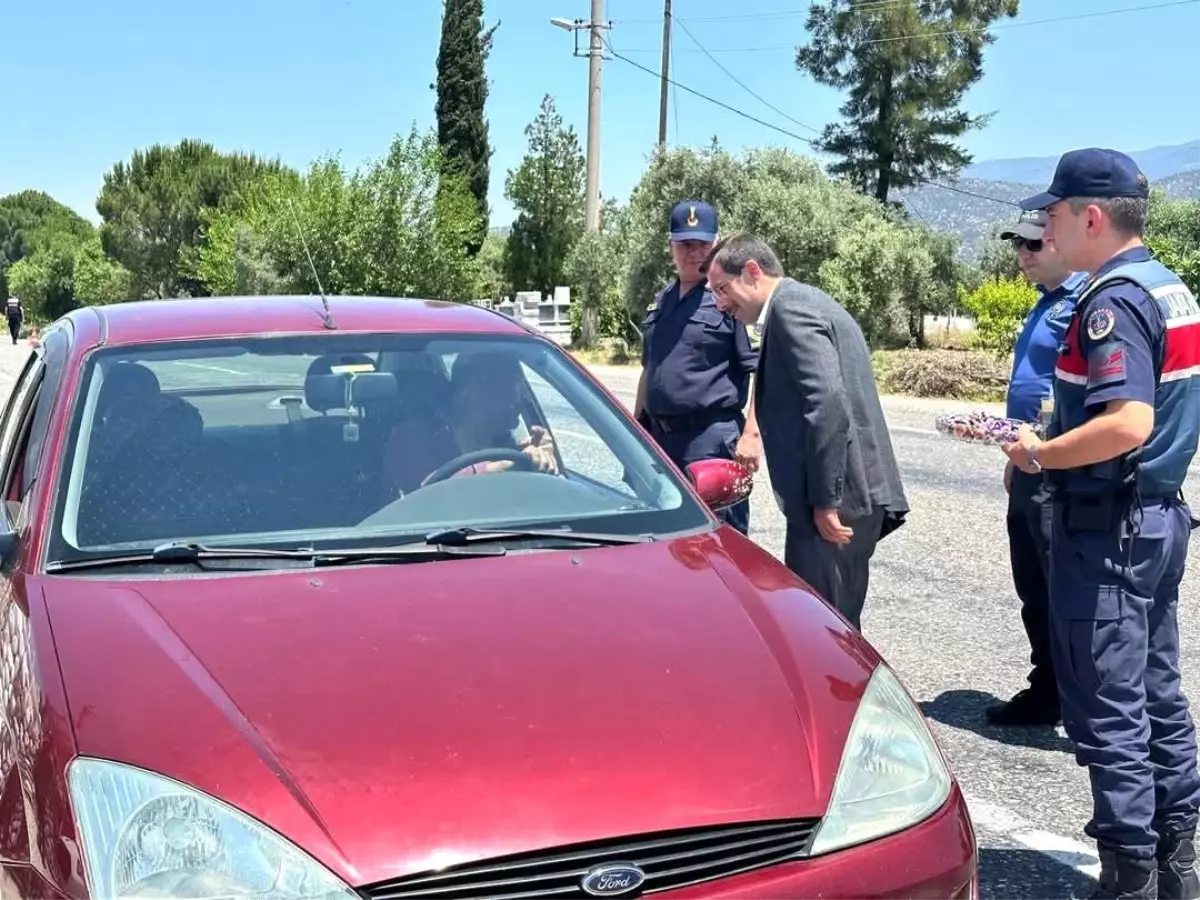 Bozdoğan Kaymakamı Polat'tan Kurban Bayramı Trafik Denetimi