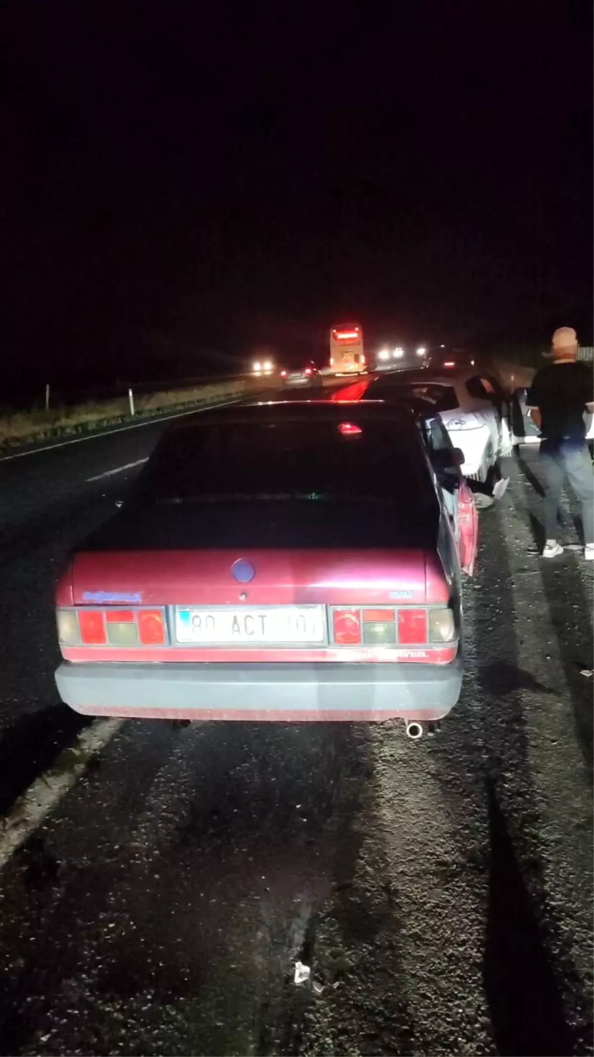 Konya'da Trafik Kazası: İki Yaralı