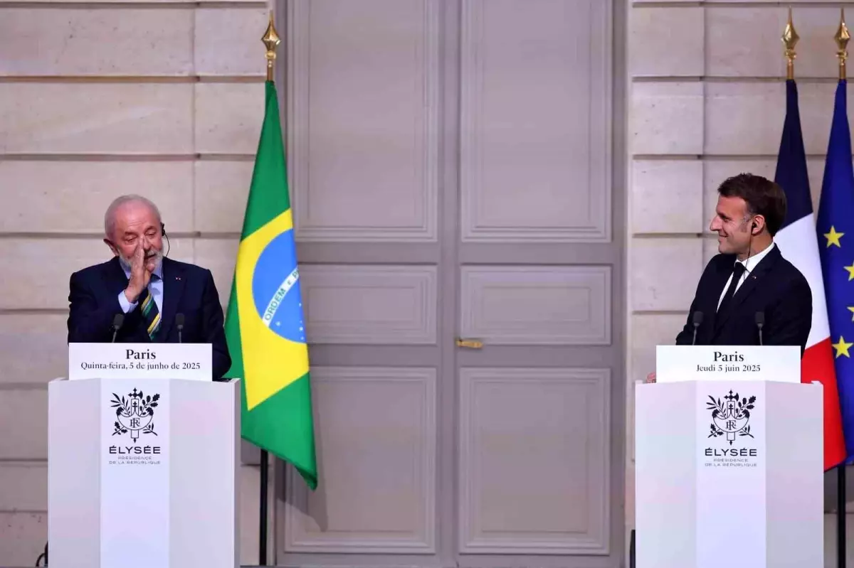 Macron ve Lula'nın Gazze Üzerine Görüşmeleri