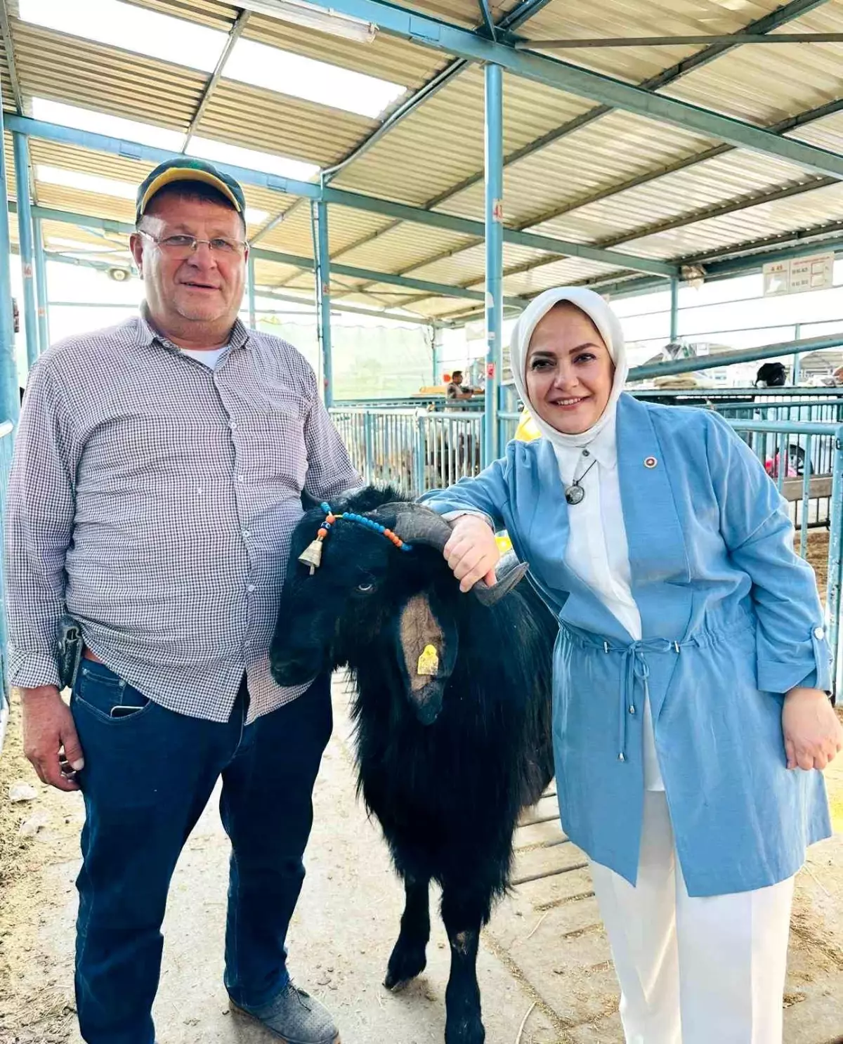 Gelecek Partisi'nden Hayvan Pazarı Ziyareti