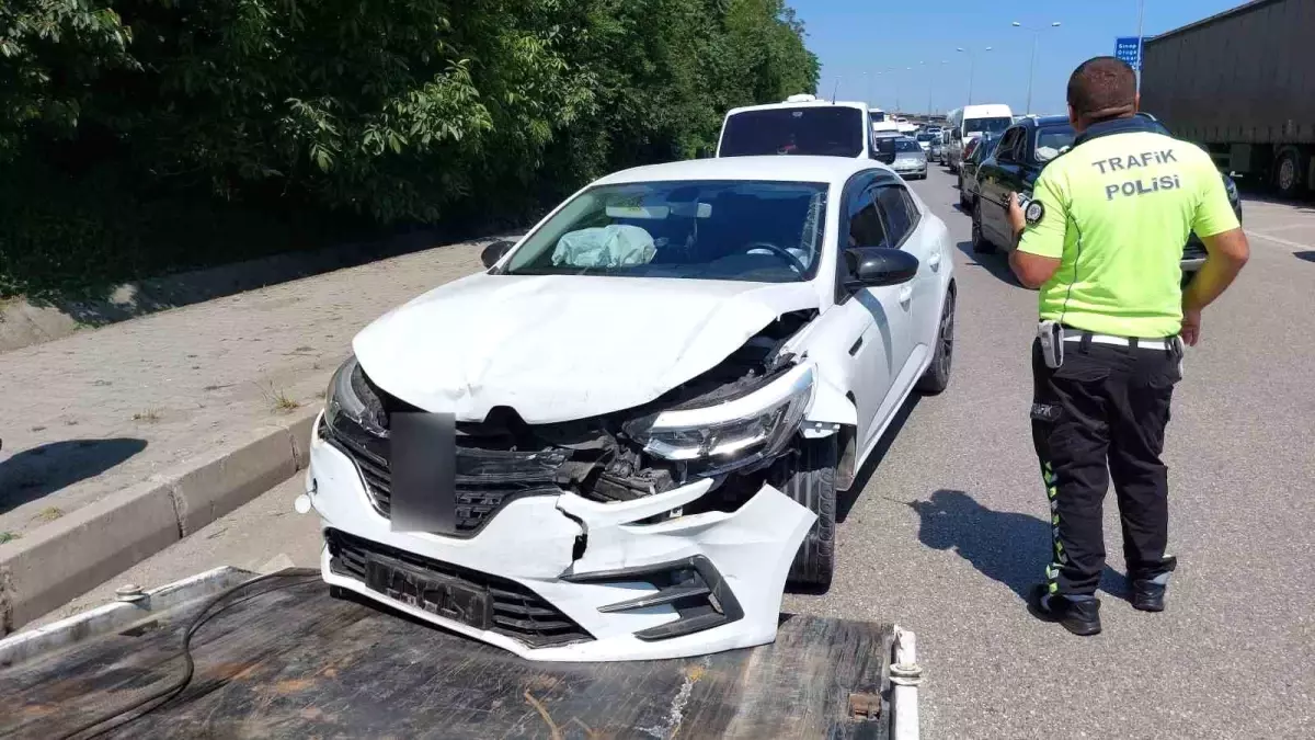 Samsun'da Zincirleme Trafik Kazası: 5 Yaralı