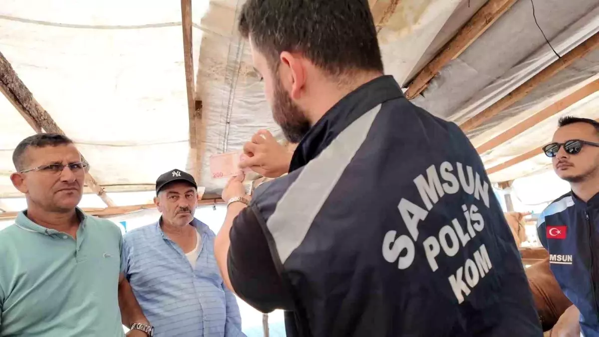 Samsun Polisi Hayvan Pazarlarında Dolandırıcılığa Karşı Uyardı