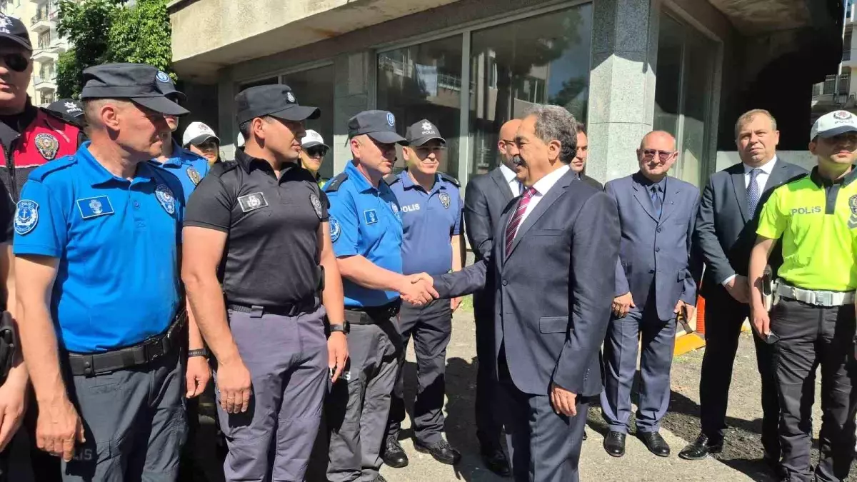 Tekirdağ'da Kurban Bayramı Bayramlaşma Töreni Gerçekleşti