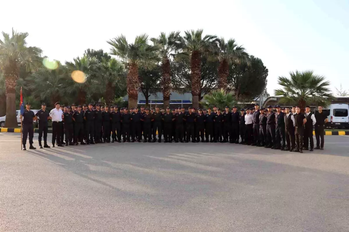 Aydın'da Jandarma Komutanlığı'nda Bayram Töreni