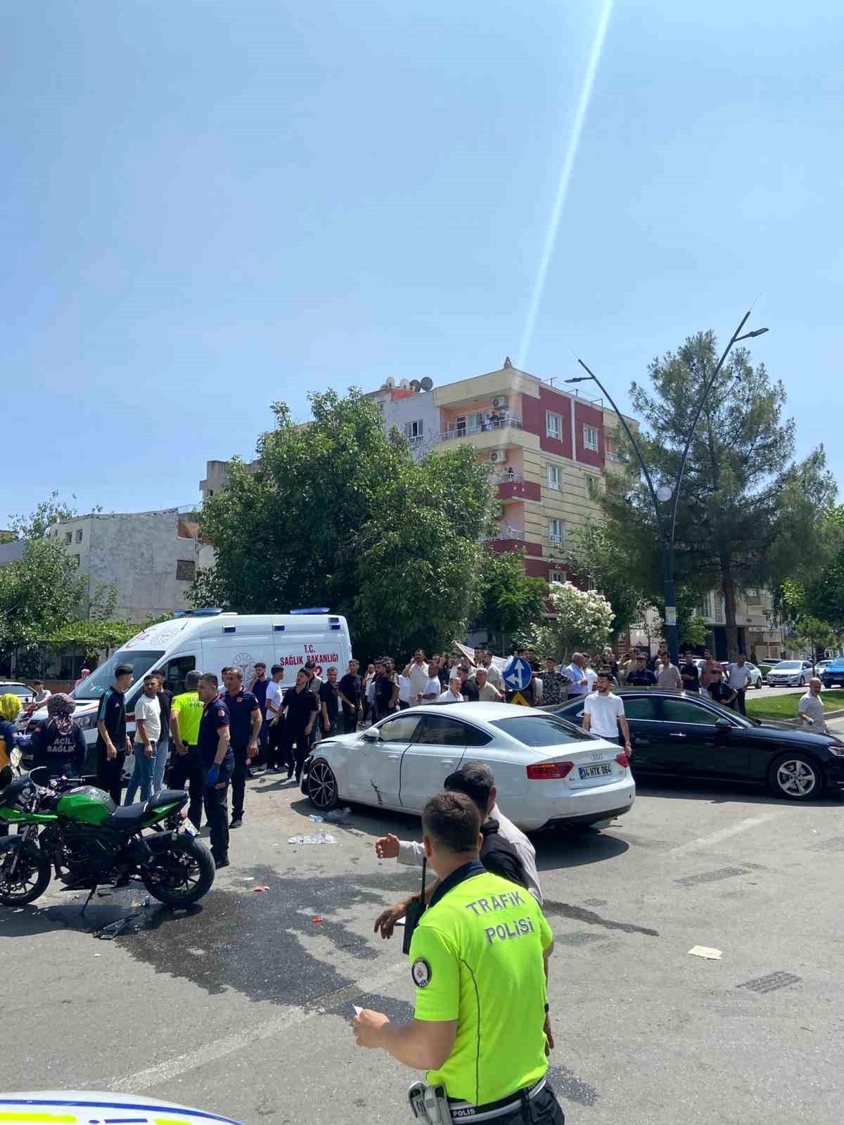 Batman'da Zincirleme Trafik Kazası: 4 Yaralı