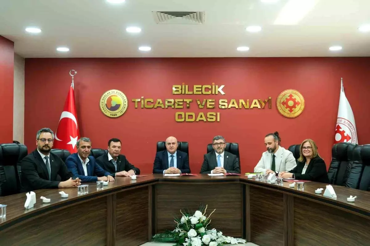 BŞEÜ ve Bilecik TSO Arasında Eğitim İş Birliği Toplantısı Yapıldı